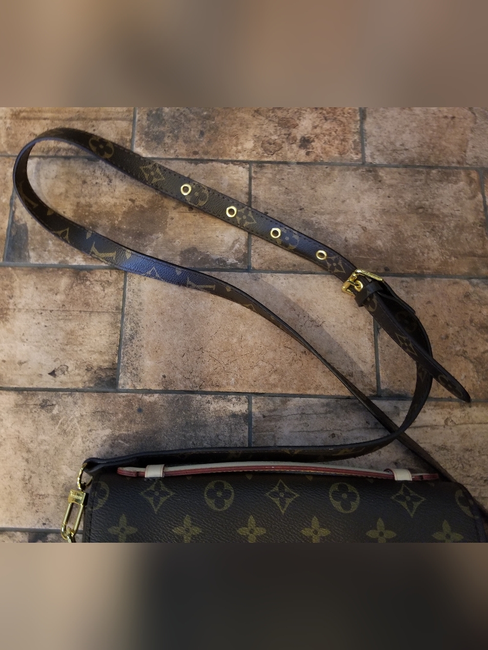 LV Metis Monogram Crossbody with Gold-Tone Lock - Brown - Picture 9 of 15